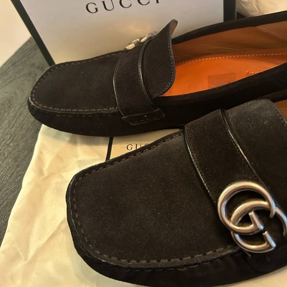 Gucci suede loafer - Picture 1 of 4